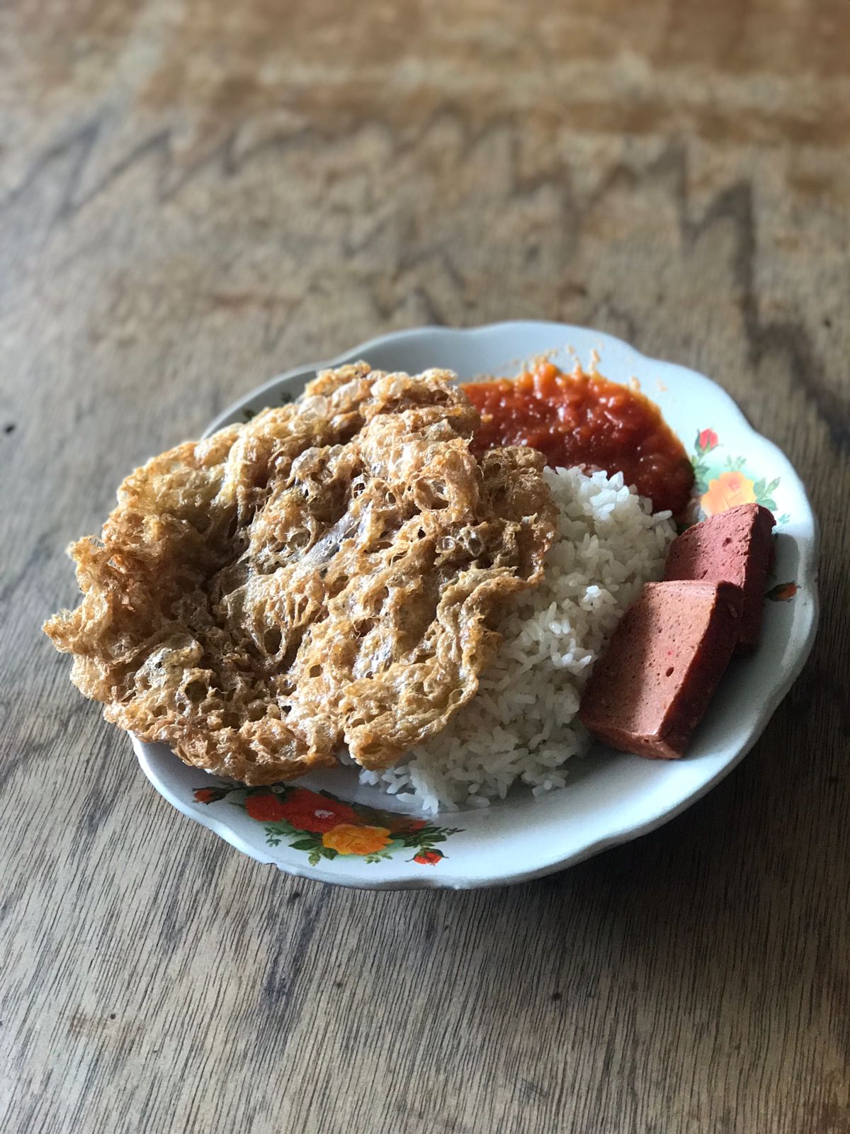 NASI TELOR KORNET